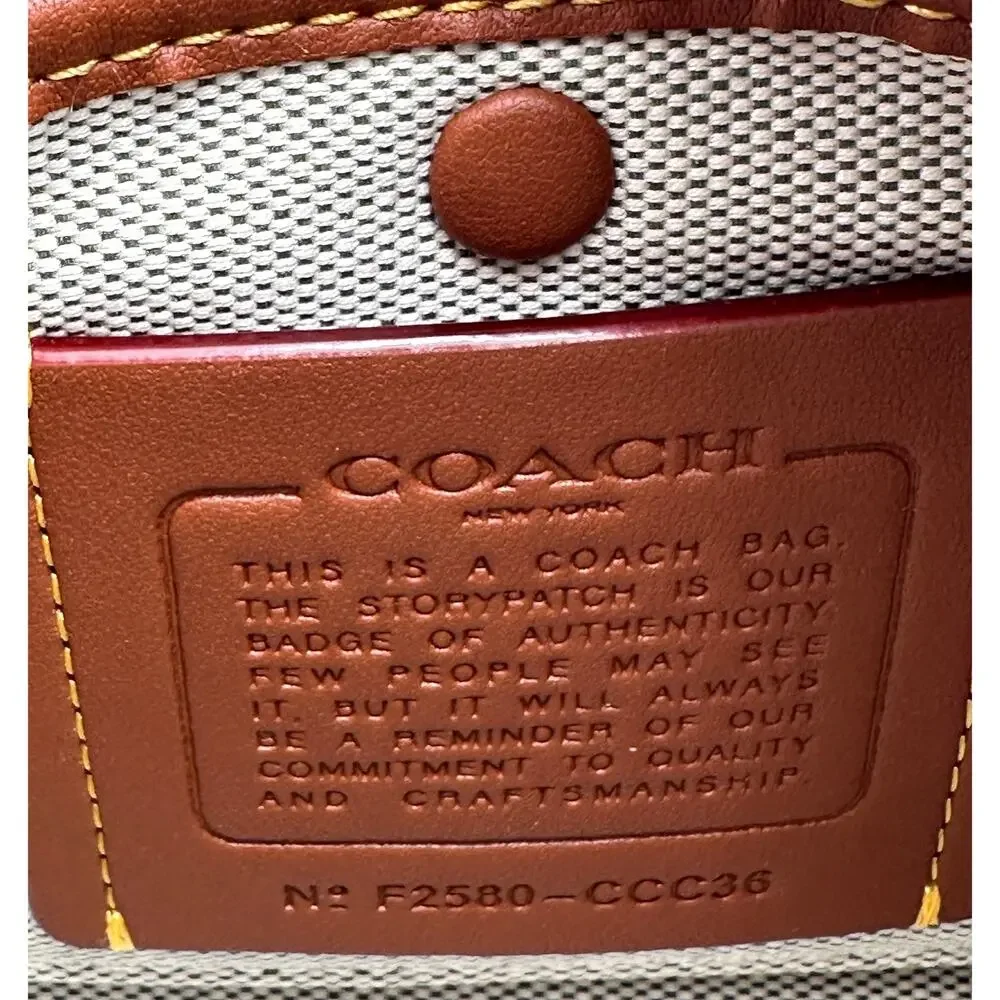 COACH - Waverly Leather Shoulder Bag; OLIVE (THREE STRAP OPTIONS!)